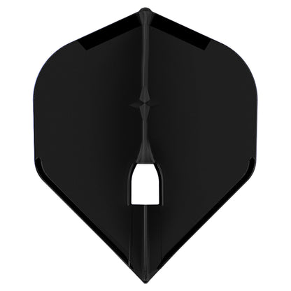 L-Style L1PRO Standard Noirs – Vue Tige Champagne PRO Noire - Darts180