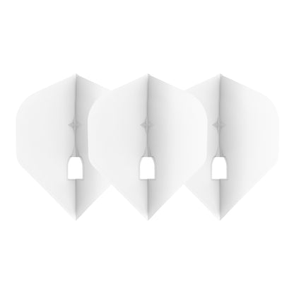 L-Style L1PRO Standard Blancs – Set Tiges Champagne PRO Blanches - Darts180