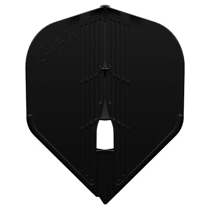 L-Style L1KPRO KAMI Standard Noires – Vue Tige KAMI Noire - Darts180