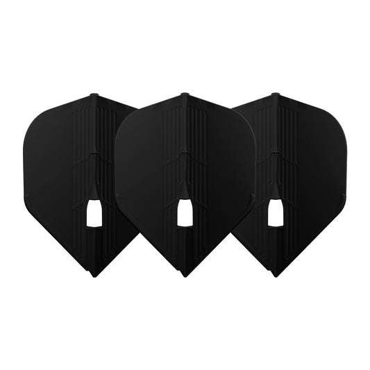 L-Style L1KPRO KAMI Standard Noires – Set Tiges KAMI Noires - Darts180