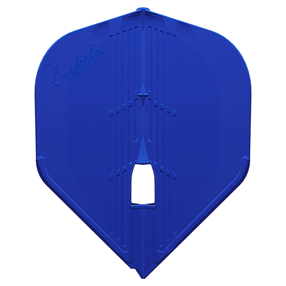 L-Style L1KPRO KAMI Standard Bleues – Vue Tige KAMI Bleue - Darts180