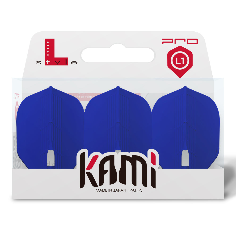 L-Style L1KPRO KAMI Standard Bleues – Packaging Tiges KAMI Bleues - Darts180