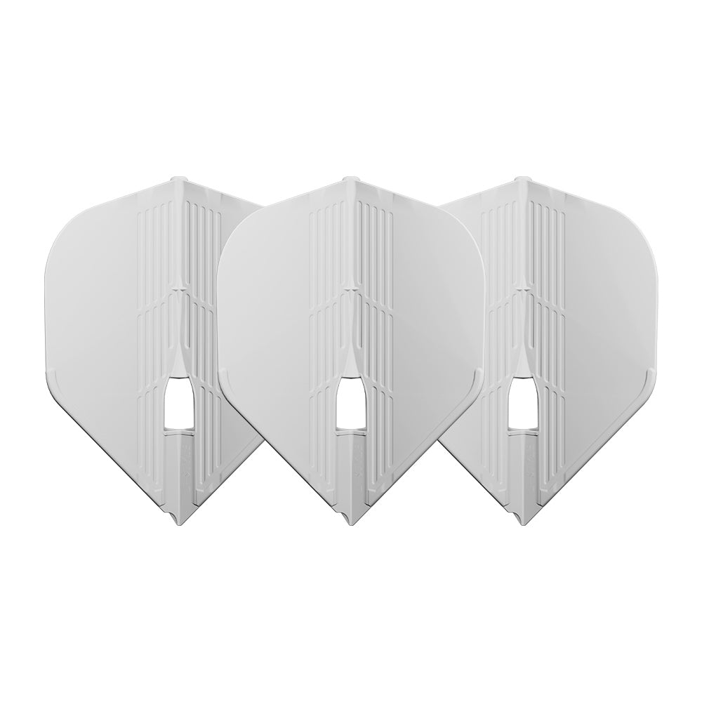 L-Style L1KPRO KAMI Standard Blancs – Set Tiges KAMI Blanches - Darts180