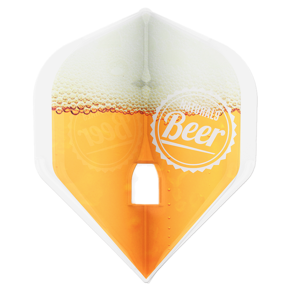 L-Style Signature Champagne Flight L1PRO Natural9 Love Beer – Vue Ailette - Darts180