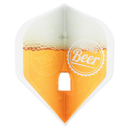 L-Style Signature Champagne Flight L1PRO Natural9 Love Beer – Vue Ailette - Darts180