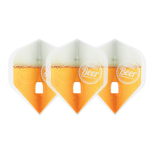 L-Style Signature Champagne Flight L1PRO Natural9 Love Beer – Set Ailettes - Darts180