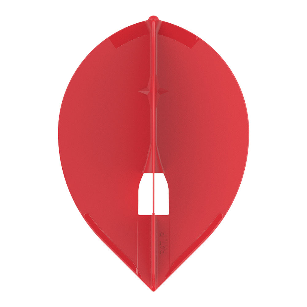L-Style L2PRO Teardrop Rouges – Vue Tige L2PRO Rouge - Darts180