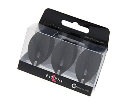 L-Style L2PRO Teardrop Noires – Packaging Tiges PRO Noires - Darts180