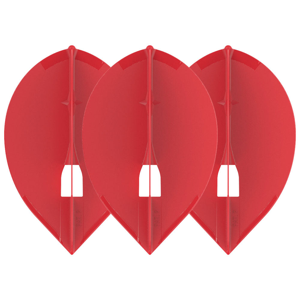 L-Style L2PRO Teardrop Rouges – Set Tiges Champagne Teardrop Rouges - Darts180