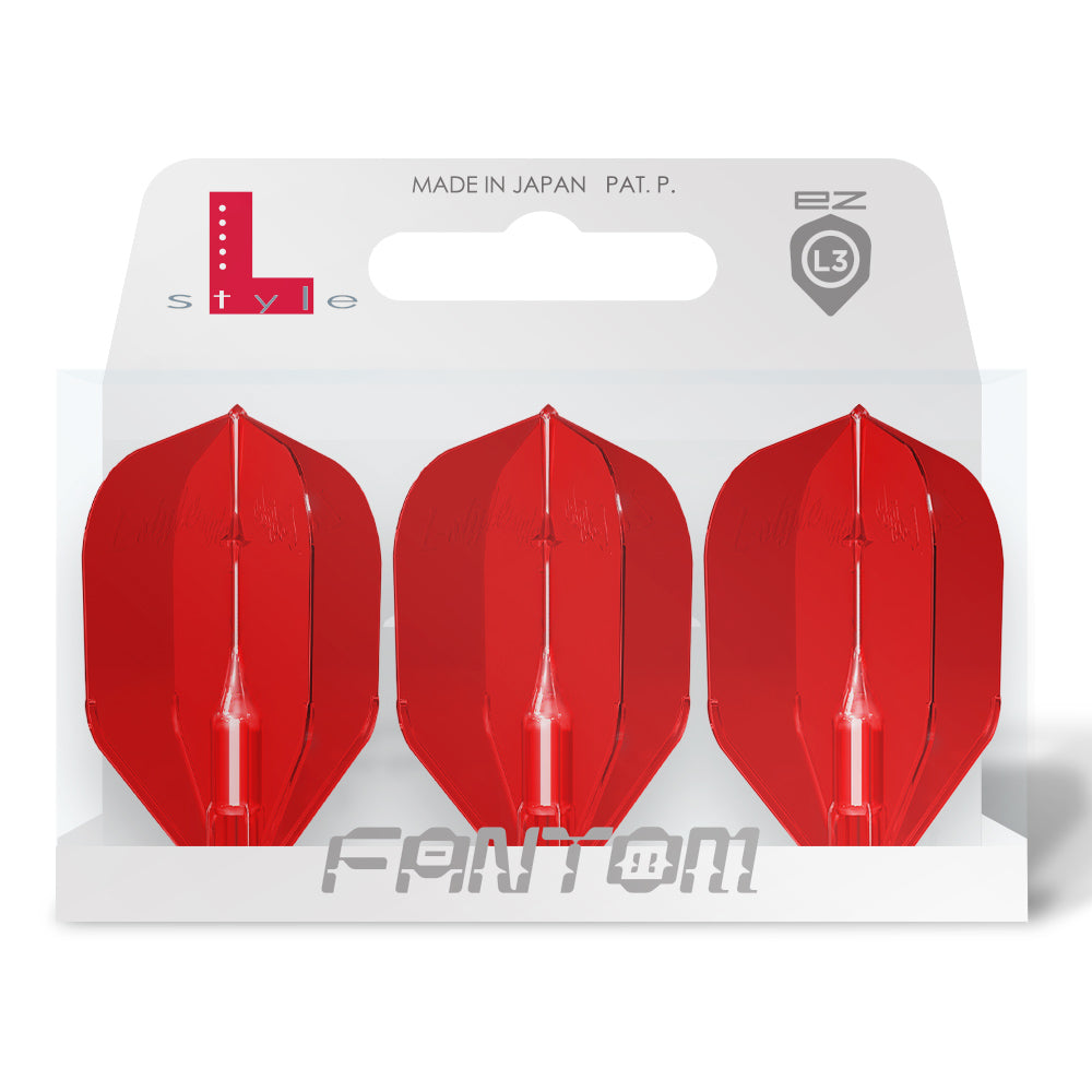 L-Style L3EZ Fantom Rouges – Packaging Tiges L3 Fantom Rouges - Darts180