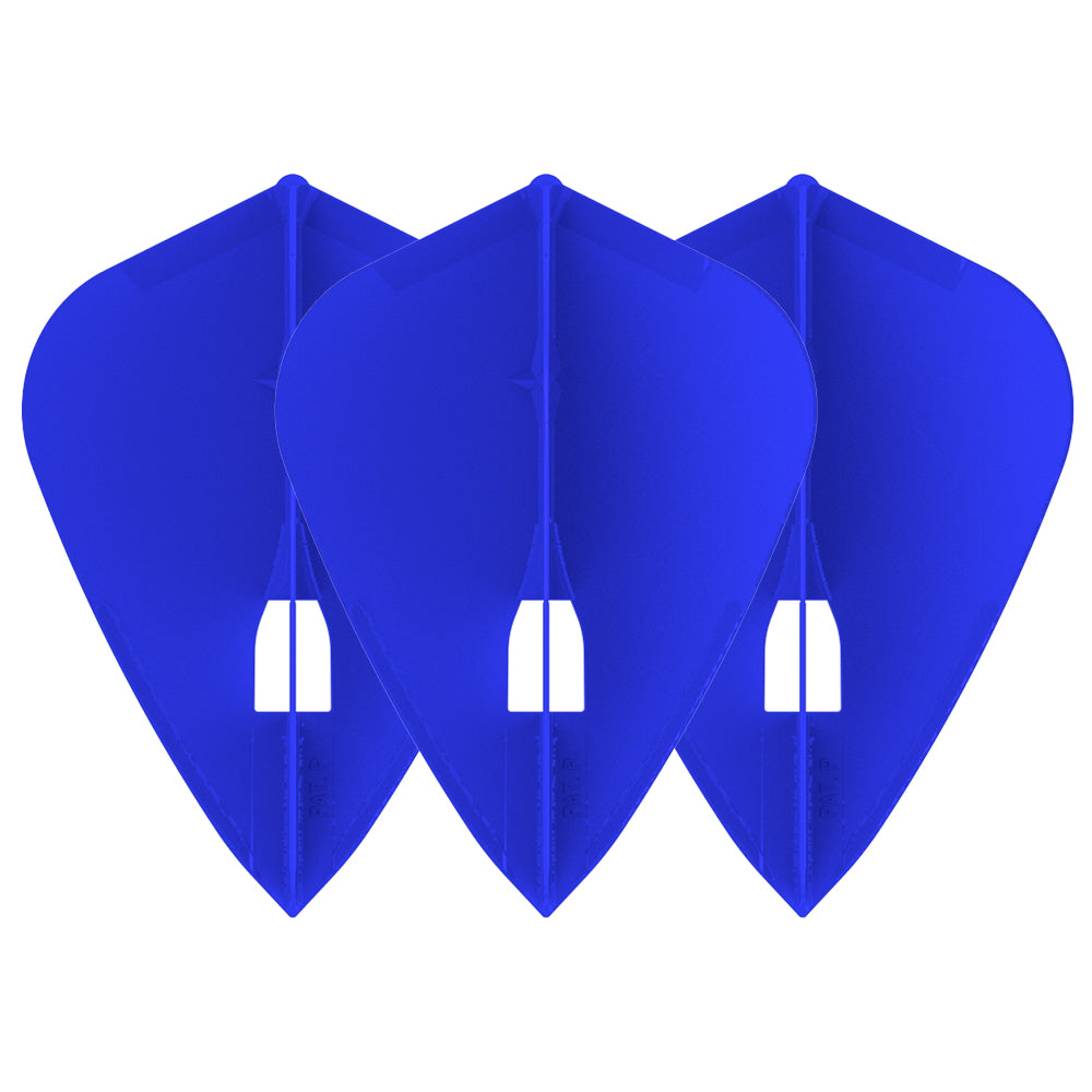 L-Style L4PRO Kite Bleues – Set Tiges Champagne Kite Bleues - Darts180