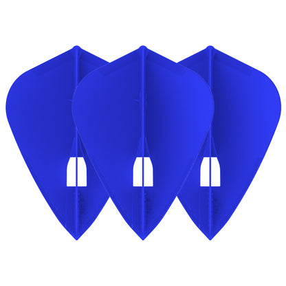 L-Style L4PRO Kite Bleues – Set Tiges Champagne Kite Bleues - Darts180