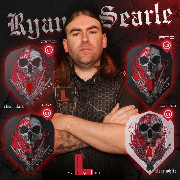 L-Style Signature Champagne Flight L3PRO Ryan Searle V3 Noir – Décoration Design - Darts180