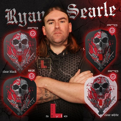 L-Style Signature Champagne Flight L3PRO Ryan Searle V3 Noir – Décoration Design - Darts180
