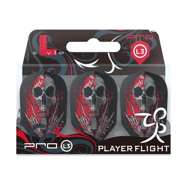 L-Style Signature Champagne Flight L3PRO Ryan Searle V3 Noir – Packaging Ailettes - Darts180
