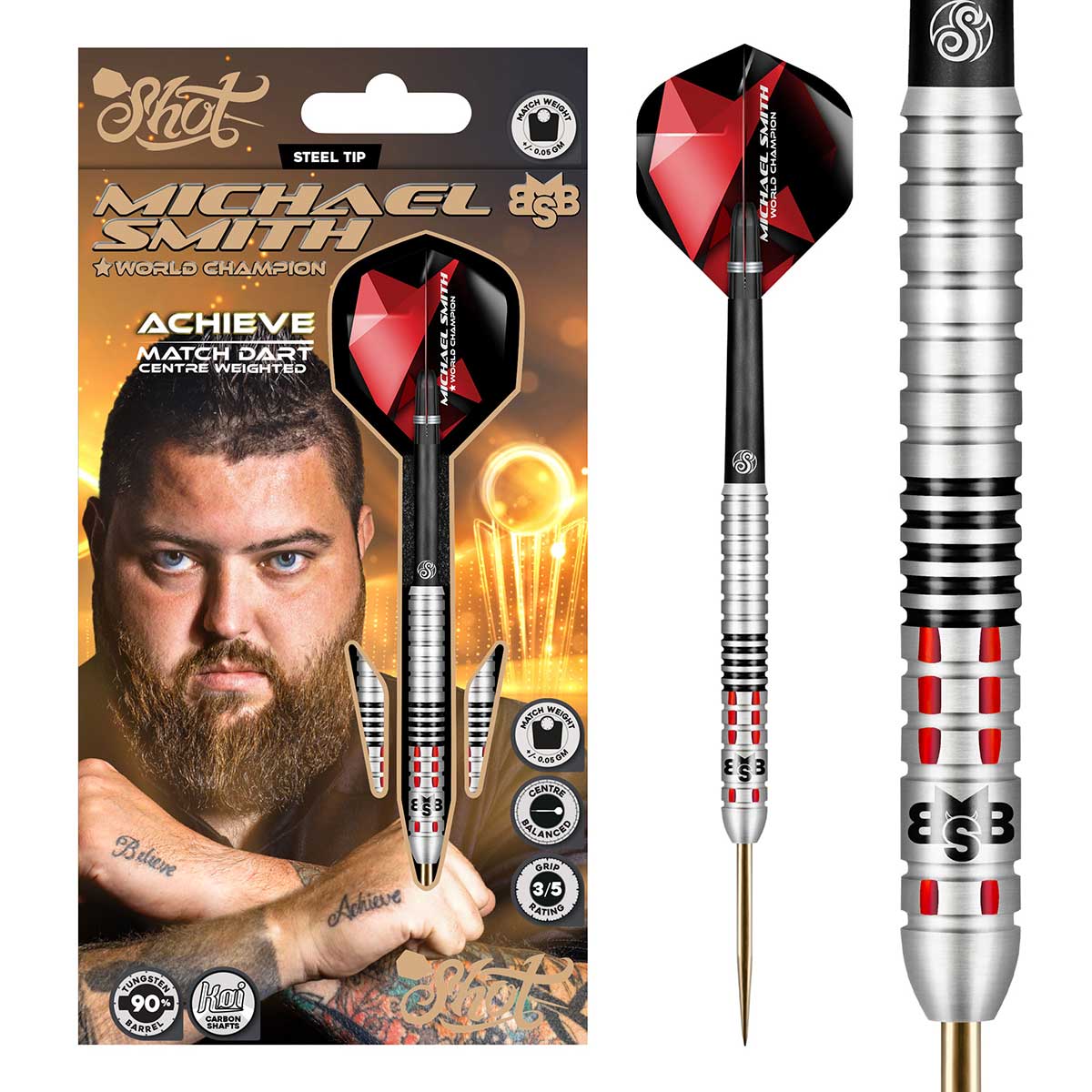 Michael Smith Achieve 90% - Darts180