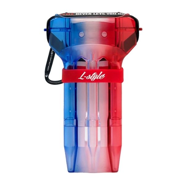 N9 Krystal One Tri Couleur Mondrian Rouge – Étui Fléchettes Mondrian - Darts180