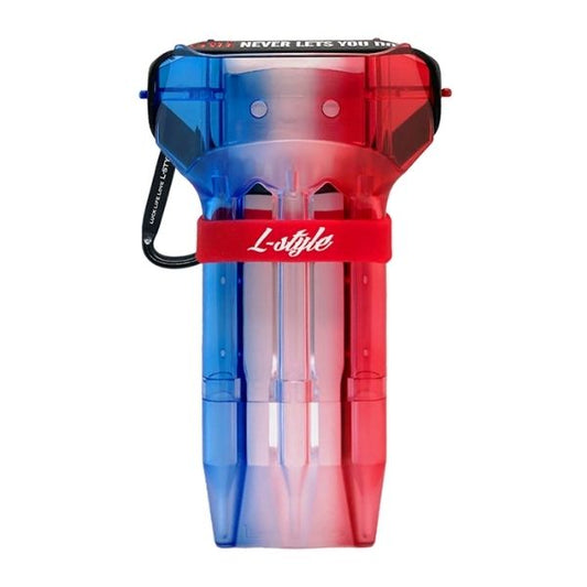 N9 Krystal One Tri Couleur Mondrian Rouge – Étui Fléchettes Mondrian - Darts180
