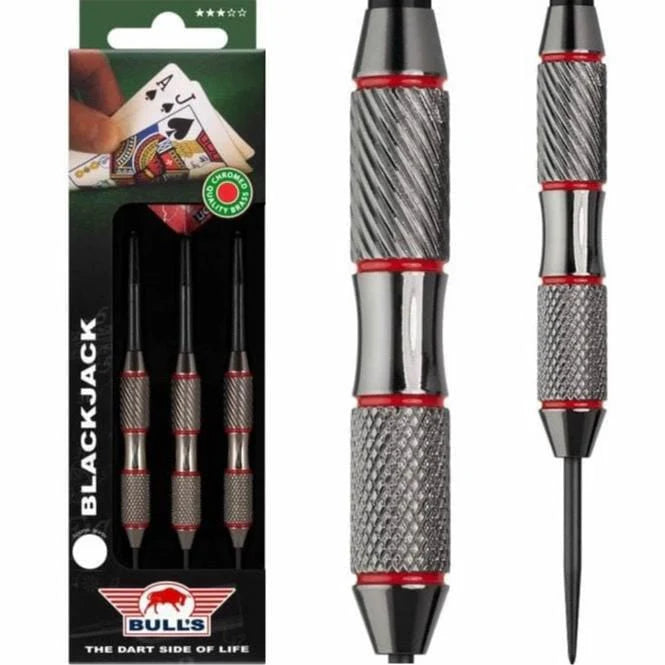 Bull's Blackjack Laiton – Fléchettes Acier - Darts180