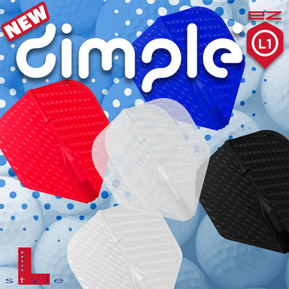 L-Style L1EZ Dimple Standard – Gamme Tiges Dimple Couleurs Disponibles - Darts180