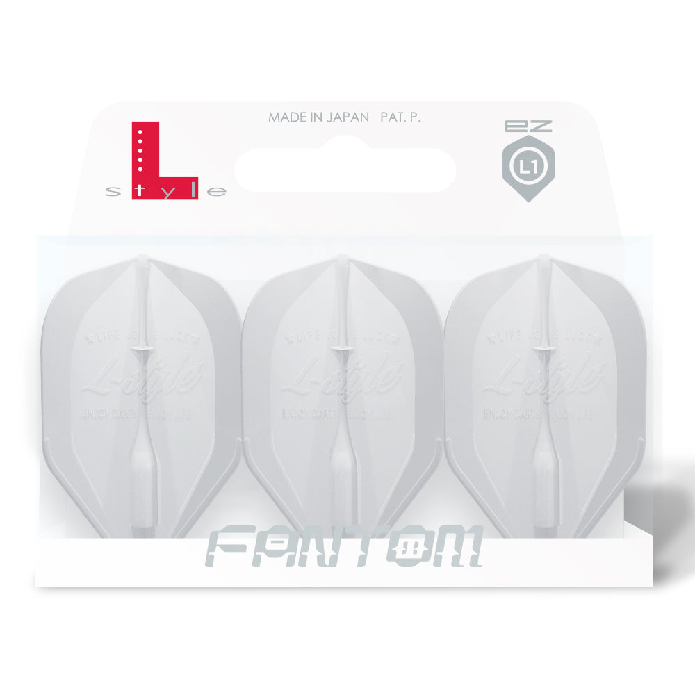 L-Style L1EZ Fantom Transparentes – Packaging Tiges Fantom Transparentes - Darts180