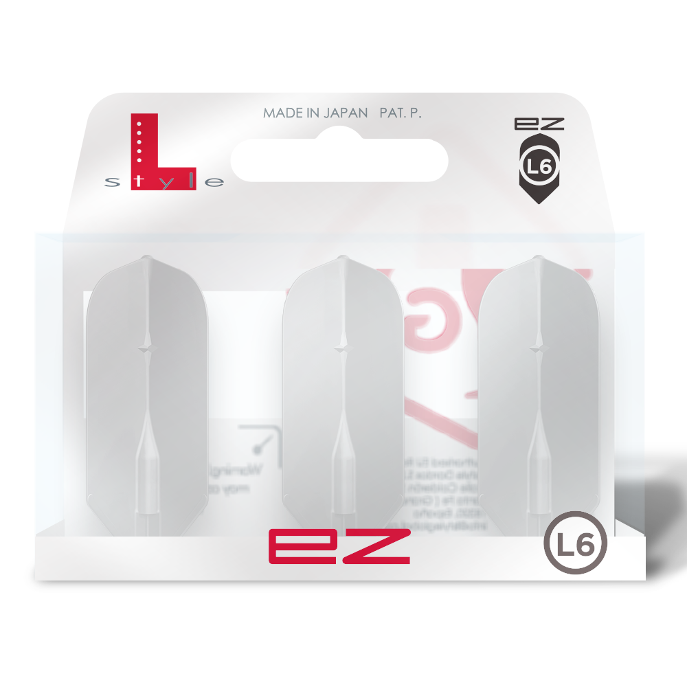 L-Style L6EZ Slim Blancs – Packaging Tiges Slim Blanches - Darts180