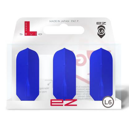 L-Style L6EZ Slim Bleues – Packaging Tiges Slim Bleues - Darts180