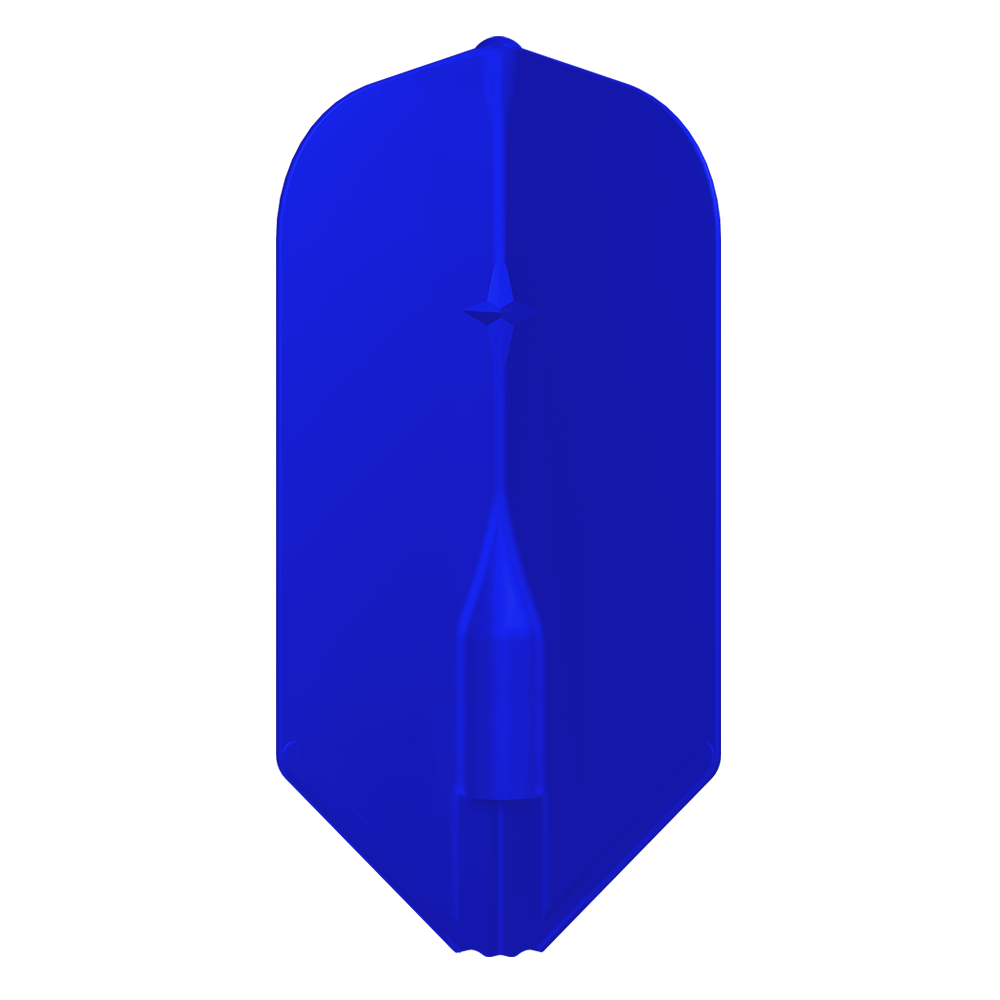 L-Style L6EZ Slim Bleues – Vue Tige Champagne Slim Bleue - Darts180