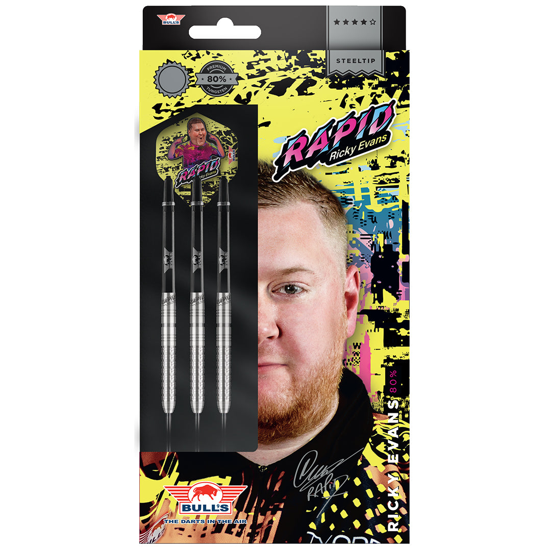 Bull's Ricky Evans 80% – Packaging - Darts180