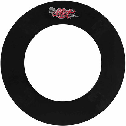 Shot 4pce Dartboard Surround Noir – Protection Murale Vue Seule - Darts180