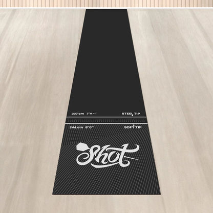 Rec Room Dart Tapis 300x60 cm – Tapis Fléchettes Shot - Darts180