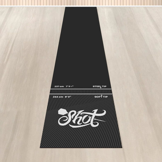 Rec Room Dart Tapis 300x60 cm – Tapis Fléchettes Shot - Darts180