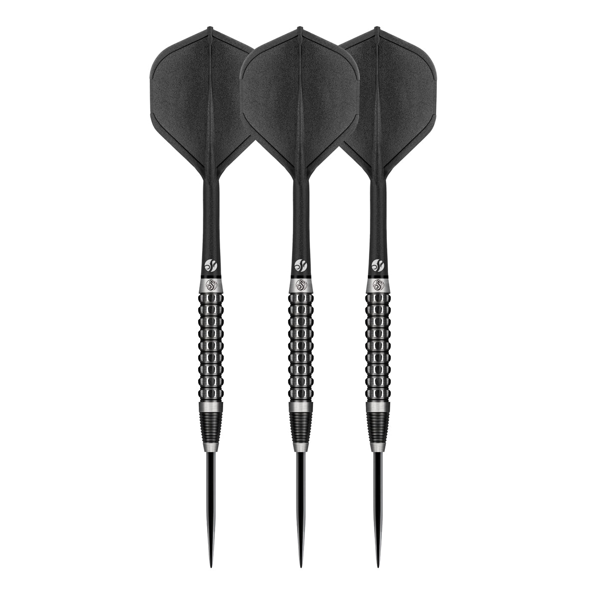 Shot Flight Deck Standard No.2 – Ailettes sur Fléchette Noir - Darts180