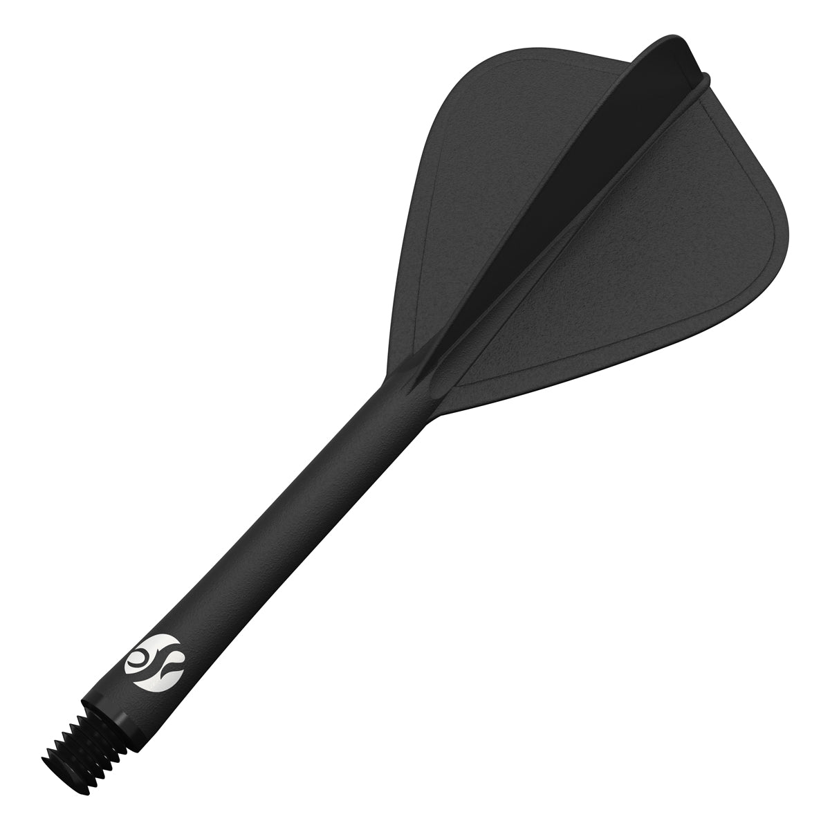 Shot Flight Deck Kite – Vue Angle Noir - Darts180