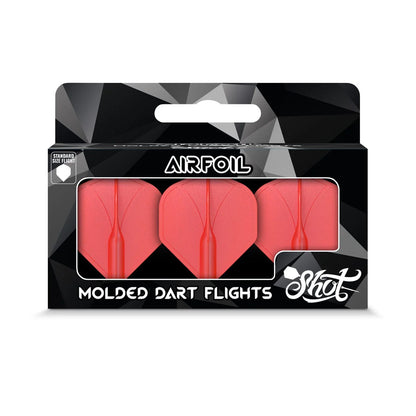 Airfoil Molded Flight No.2 Shot – Packaging Rouge - Darts180