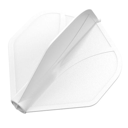 Airfoil Molded Flight No.2 Shot – Vue Angle Blanc - Darts180