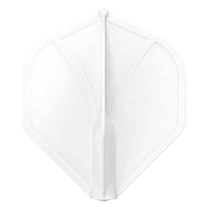 Airfoil Molded Flight No.2 Shot – Vue Profil Blanc - Darts180