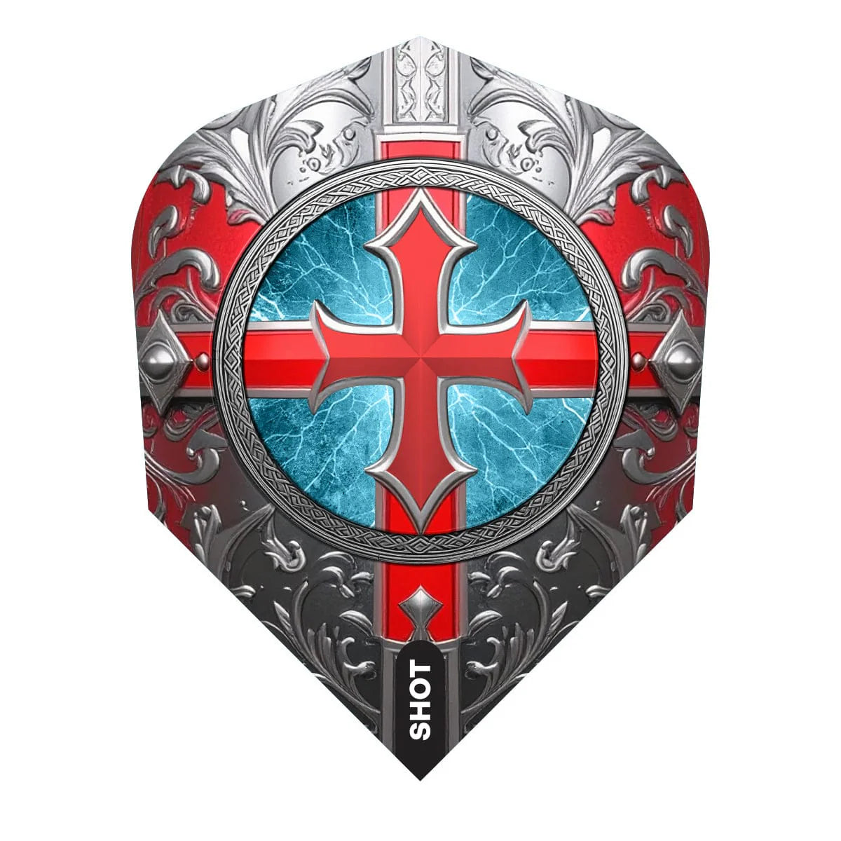 Ailettes Shot Future Knights St. George No.6 – Ailettes Fléchettes - Darts180