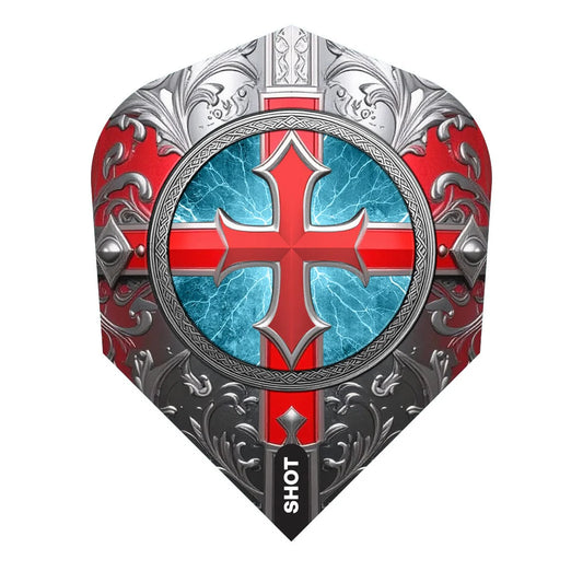 Ailettes Shot Future Knights St. George No.6 – Ailettes Fléchettes - Darts180