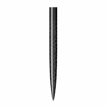 Shot Future Knights Steeltip Pointes Noir – 1-Up - Darts180