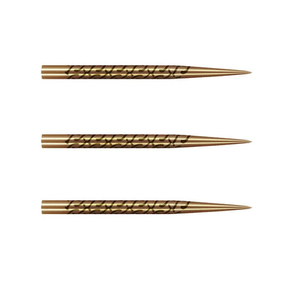 Shot Warrior Kapene Pointes Or Titanium – 3-Up - Darts180