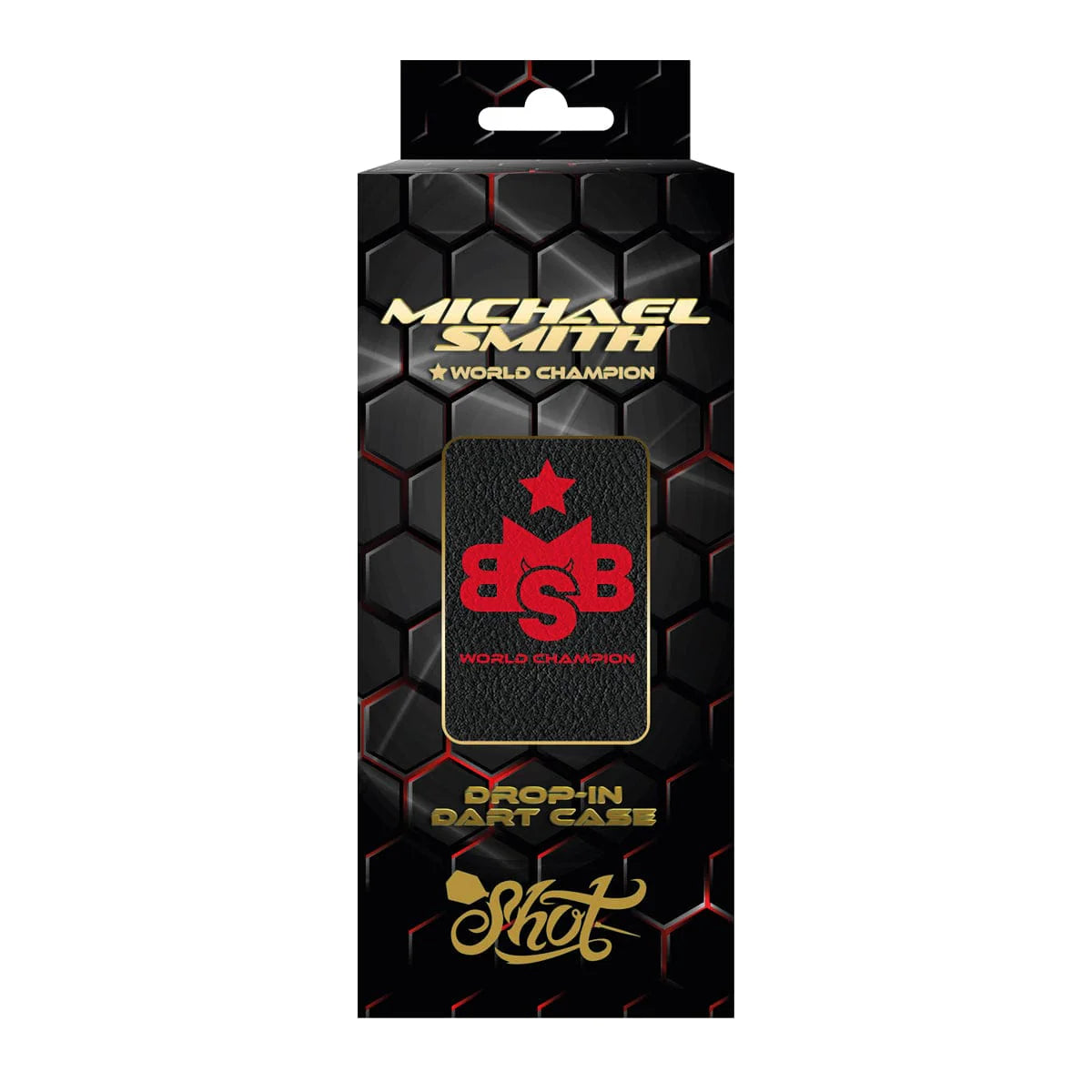 Michael Smith Drop In Étui Noir – Packaging - Darts180