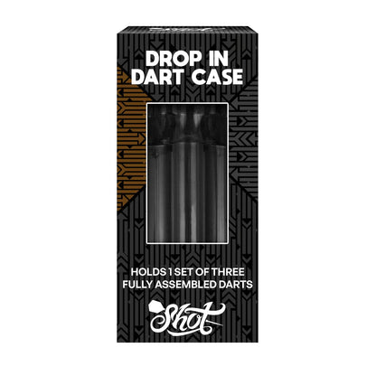 Drop In Dart Étui Noir Shot – Packaging - Darts180
