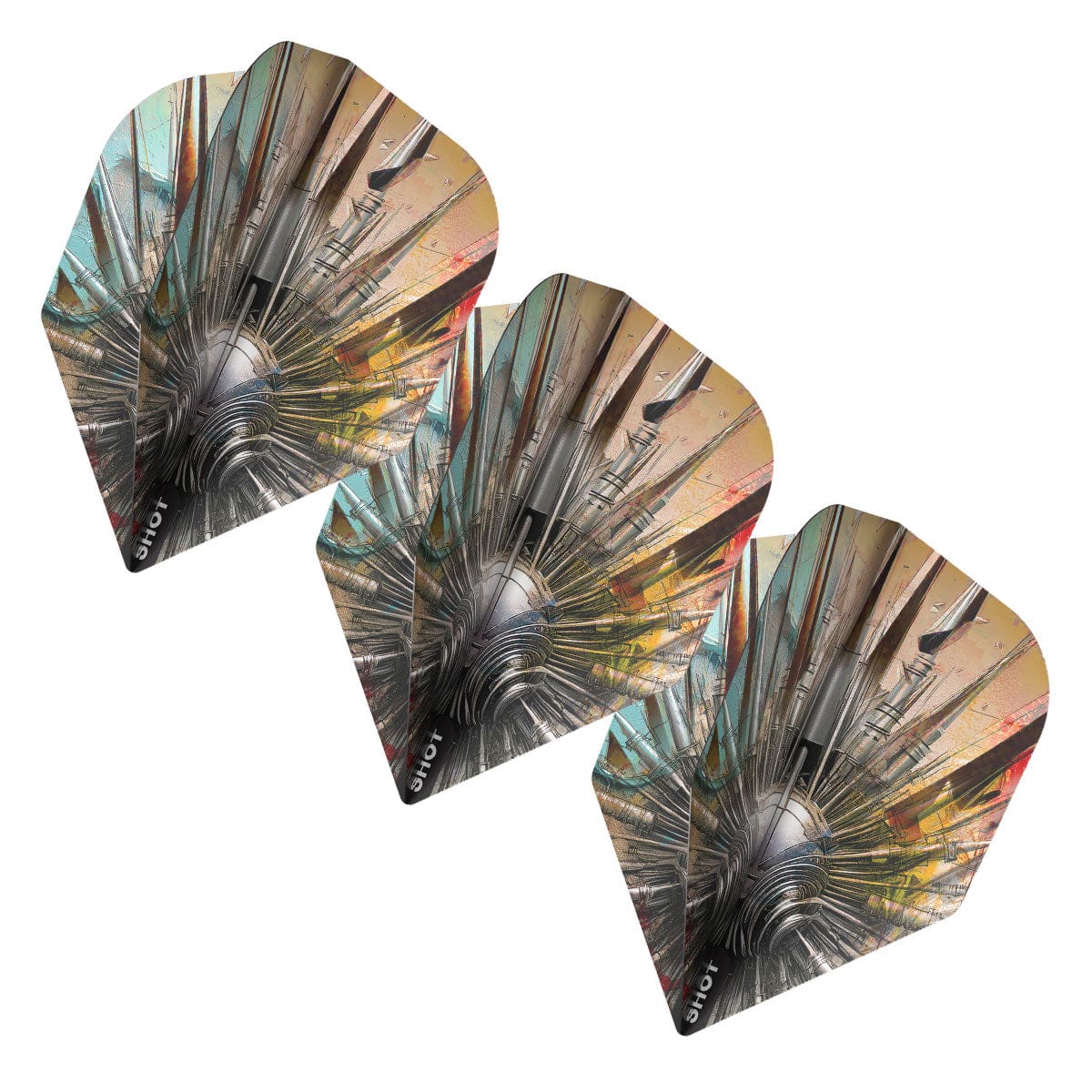Ailettes Gnarly Shredda No.6 - visuel 2 darts180