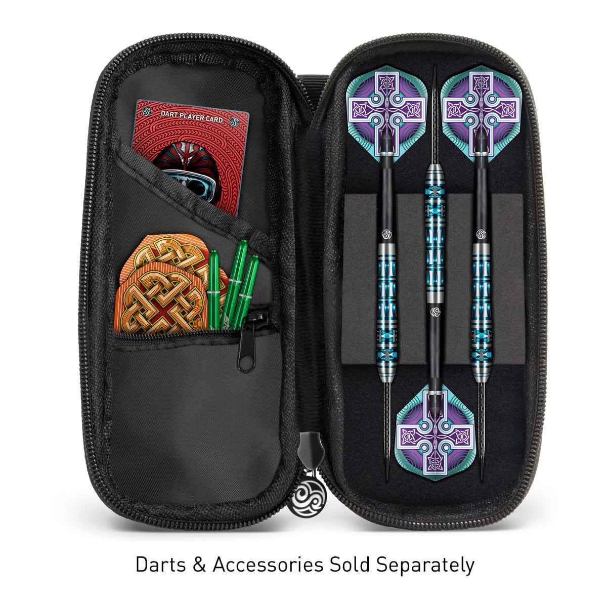 Slim Tactical Darts – Vue Intérieure Étui Fléchettes - Darts180