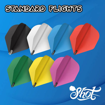 Ailettes Standard Blanche No.2 Flight - visuel 2 darts180