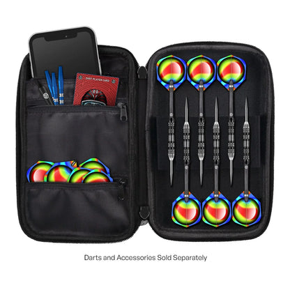 Étui Tactical Dart Shot – Gamme Noir Bleu Rouge - Darts180