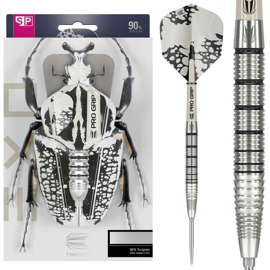 Target EXO 02 90% Swiss – Vue Ensemble Set Fléchettes 21g - Darts180