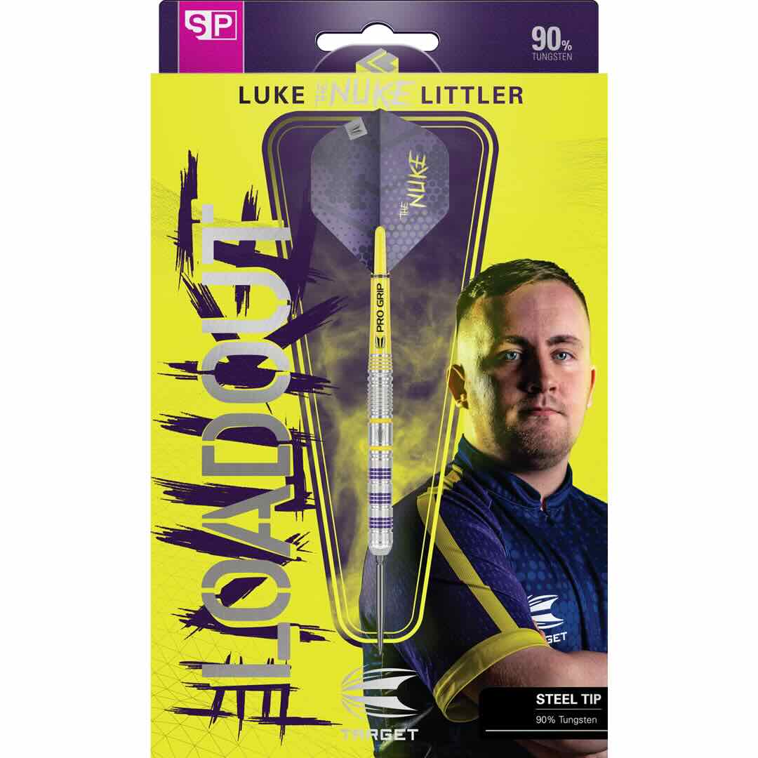 Target Luke Littler Loadout 90% Swiss – Packaging Set Complet - Darts180