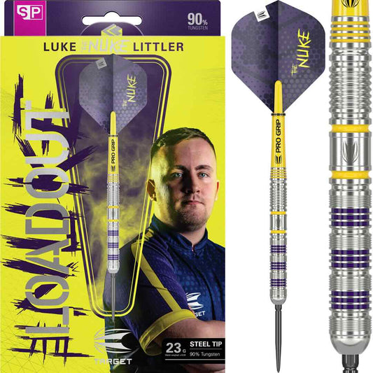 Target Luke Littler Loadout 90% Swiss – Vue Ensemble Set Complet - Darts180